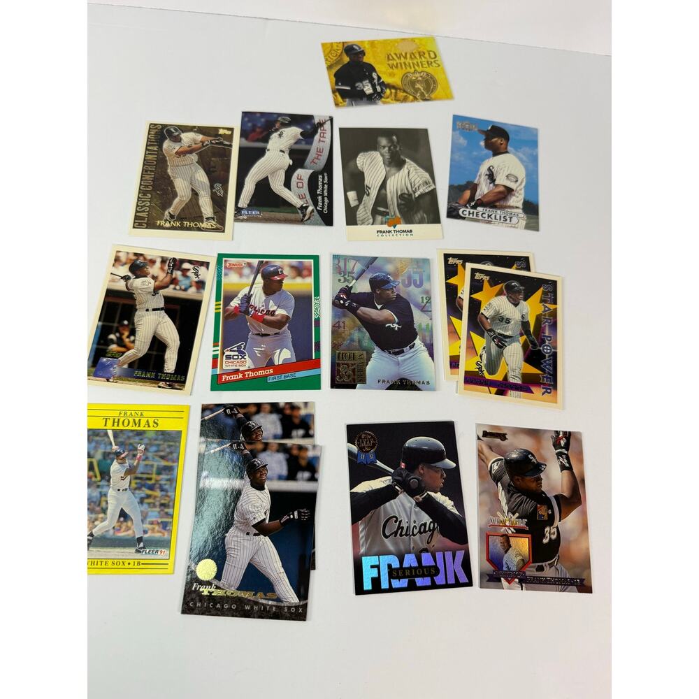 Frank Thomas Baseball Card Lot